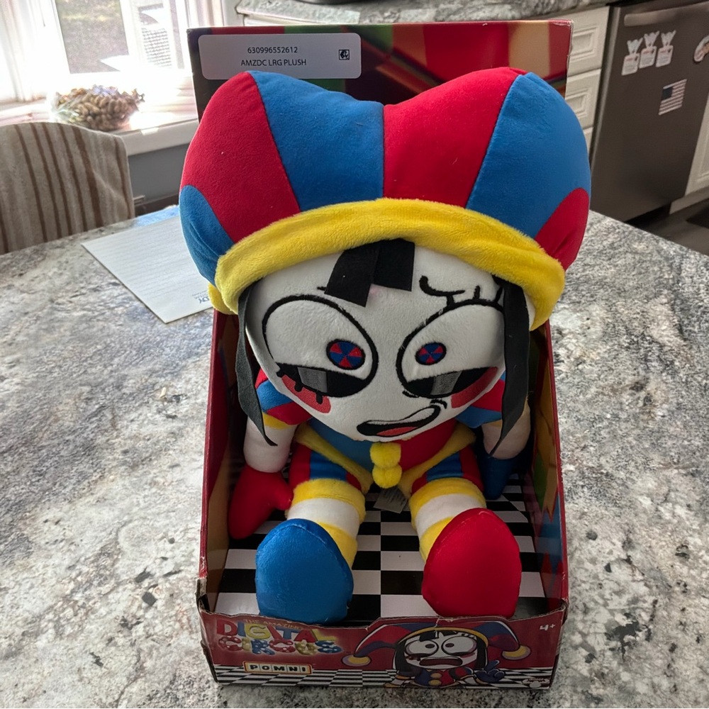 The Amazing Digital Circus Pomni 12" inch Deluxe Plush NEW 2024
